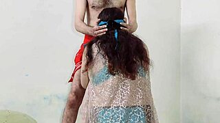 desi muslim teen girlfriend's romantic standing anal doggystyle pounding