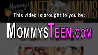 MASTURBATING STEPMOM MILF TEASES TABOO DAUGHTER WITH BIG TITS