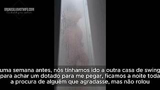 PREGNANT WIFE SUCKS AND FUCKS HUGE COCK AT SWINGERS HOUSE!