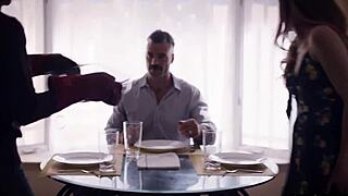 Karla Kush and Alex Coal share huge cock after steamy lesbian play