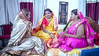 Desi Indian Bhabhis Group Fuck Dewar Wedding Party Hindi