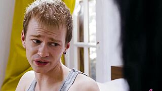 Mature Stepmom Texas Patti Catches Big Cock Stepson Fapping