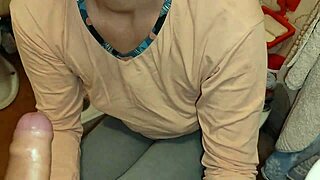 hot stepmom milf tricked into swallowing huge cum load