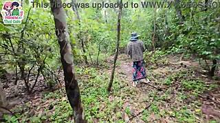 Thai Teen Princess Lost in Forest Gets So Horny She Licks and Fucks Outdoors Passionately
