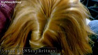 Big Sexy Britney Library Blowjob Facial Hot Librarian Clip