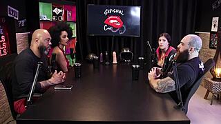 Qween and Iron Biker Sizzle in Sheer Red's Best Sensual Cast Moments Part 10 Full Passion