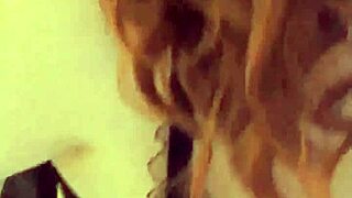 Big Tits Redhead Milf Wife Masturbates Busty Pussy Close-Up