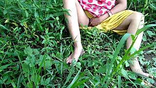 Friend's Aunt Begs for Rough Outdoor Farm Fuck Under Open Sky?