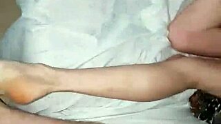 my delicious latina wife spreads shaved pussy for lesbian lick