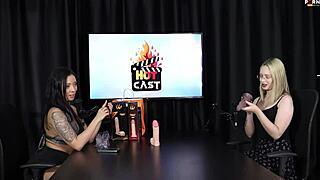 i loved interviewing vivan lola and vitória beatriz in sheer red lingerie full of naughty vibes part 3