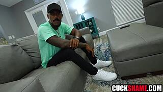 he helplessly watches wife squirt on huge bbc