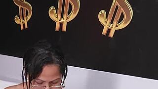 Stepmom lets me piss right in her mouth