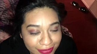 handicap latina maid deepthroats my bbc in hotel massage