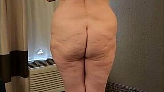 Vee's Naked Yoga Flexes Mature Curves