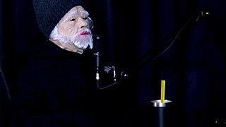 Tifany Rocha's wild swingers interview with vovo moai on sheer red lingerie