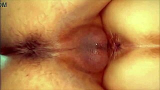 Amateur Asian wife licks shaved pink pussy closeup post-virginity cumshot