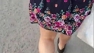 Chubby latina milf boss seduces young roommate in lingerie