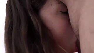 Putalocura Paulita Moldes swallows Torbe's load with perfect teen tits