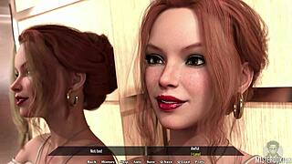 Horny Redhead Milf Babe Drills Cute Ass in Hardcore Roleplay