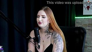 Ingridi Victoria spills dirty secrets in red sheer lingerie casting interview with baby fire