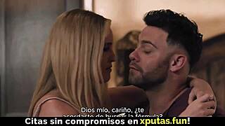 Blonde brunette milfs threesome taboo sex with family sub