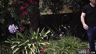 Naughty teen next door double penetrated by milf penny barber and husband