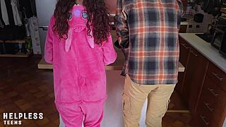 Daddy! Why Are You Touching Innocent Stepdaughter Alone At Home?