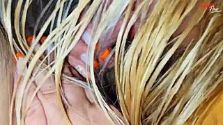 milf handjobs husband cock feet heels bigger than his dick