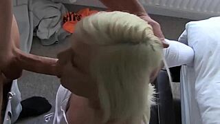 uk gilf lacey starr takes two monster cocks threeway stuffing