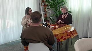 breezy bri's perfect tits bounce backstage fuck