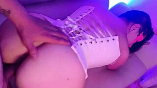 Bar waitress fucks for cash in hidden room