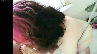 Brat oftheyear showers big tits cumshot fun