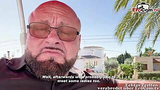 Deutsche Blonde Milf Picked Up For Erotic Userdate And Hot Car Action!