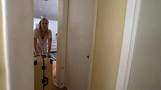 STEPMOM FIXES MY PREMATURE LOAD WITH HANDJOB HELP!