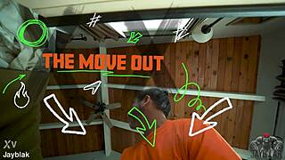 bareback double penetration with blonde and huge bbc close up