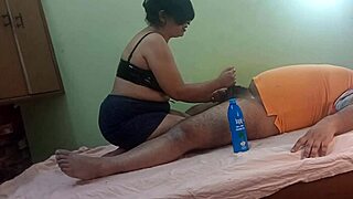 Indian bhabhi moans as electrician fucks her pussy and ass hard