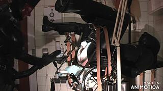 damn rubbernurse agnes, that half-meter strapon pegging has your slave squirting cum everywhere!