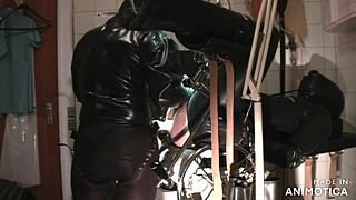 damn rubbernurse agnes, that half-meter strapon pegging has your slave squirting cum everywhere!