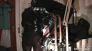 damn rubbernurse agnes, that half-meter strapon pegging has your slave squirting cum everywhere!