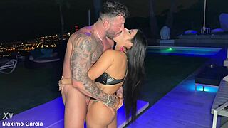 curvy latina sara retali takes hard anal pounding and piss shower