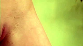 Fucking Blonde Milf Mom's Ass In Fishnets And Heels