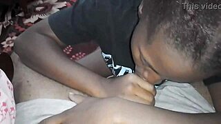 Busty ebony thotiana stepmom sloppy blowjob on floor mastermeat1