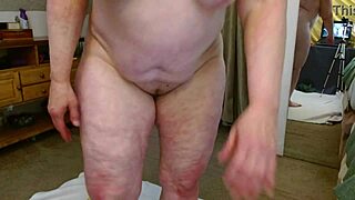 kris sniffs dawnskye1962's huge ass farts while she spreads cheeks wide