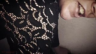 Stepmom's Ass Pounded in Bathroom! StepSon Delivers Dirty Talk Anal Creampie Explosion!