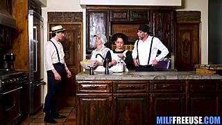 imagine your amish wife getting freeused right in front of you?