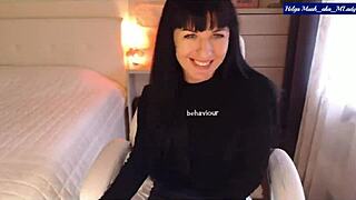 Helga bad sexy striptease pussy vibin lingerie