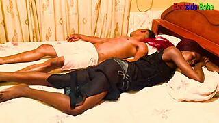 hotel cleaner chubby ebony fucked doggystyle by horny customers