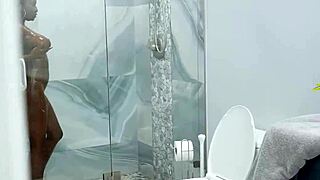 my black stepmom's big tits feel so good to suck.