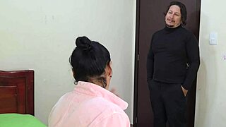 i fuck my beautiful milf stepmom's wet pussy in hotel room after deepthroat