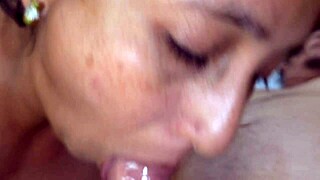 i fuck my beautiful milf stepmom's wet pussy in hotel room after deepthroat